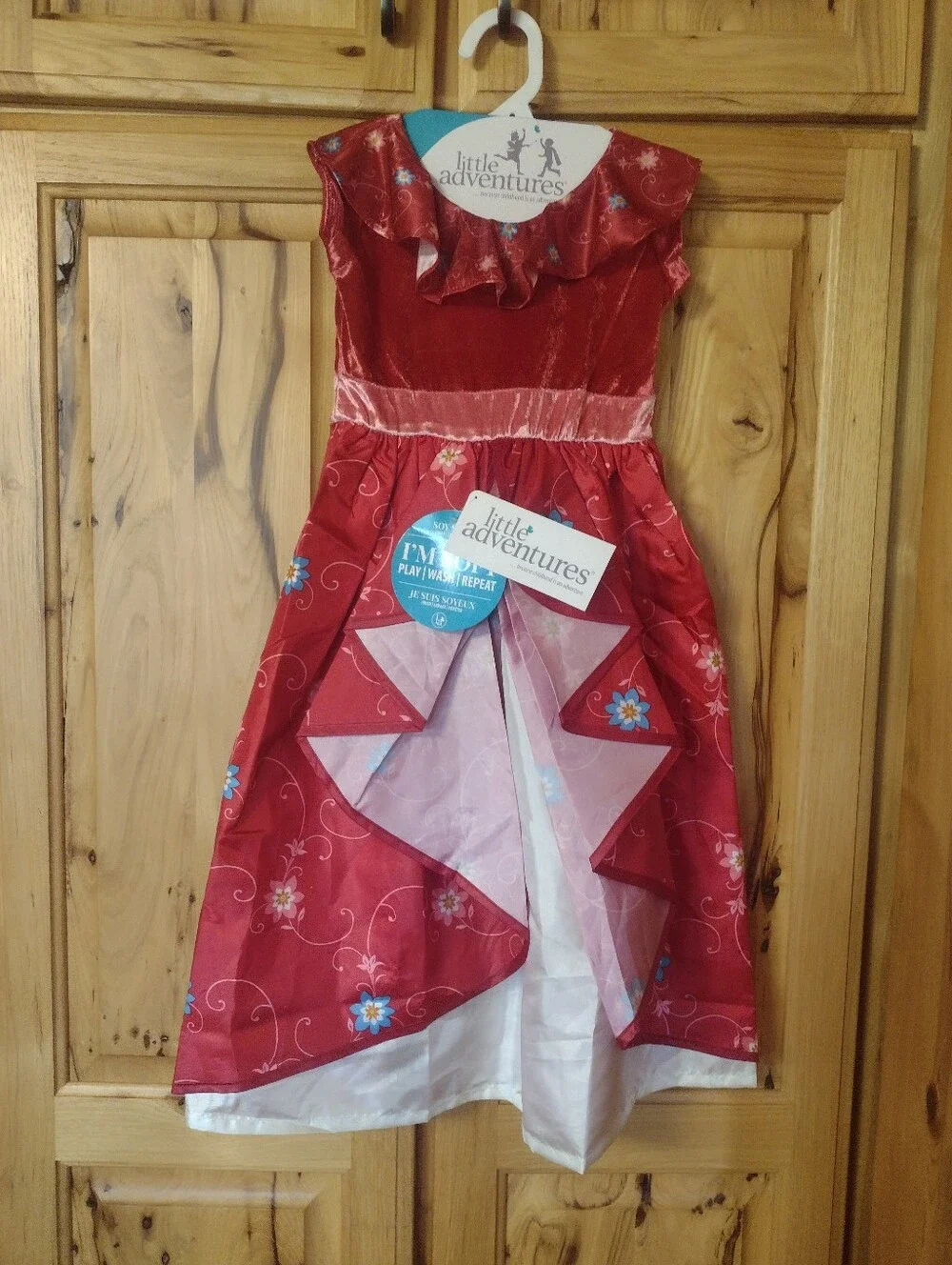 NWT Little Adventures Ruby Princess Red Dress